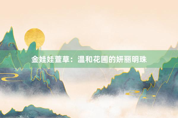 金娃娃萱草：温和花圃的妍丽明珠